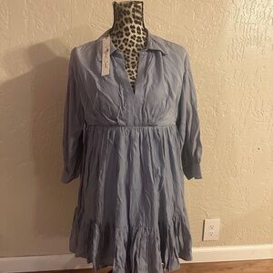 Mustard Seed Dress Remember Her Name Dress Blue